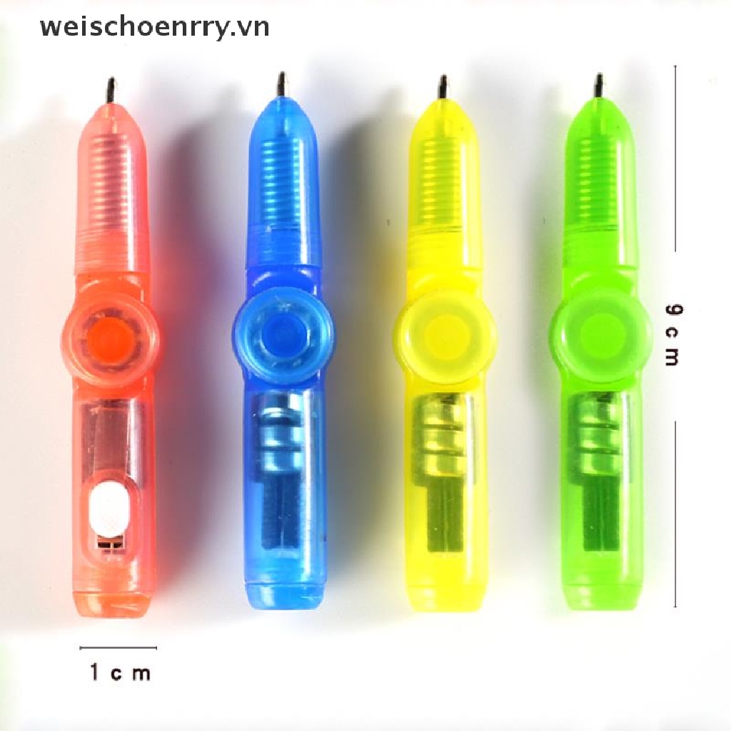 Đồ chơi bút quay tay tích hợp đèn led giải tỏa căng thẳng
