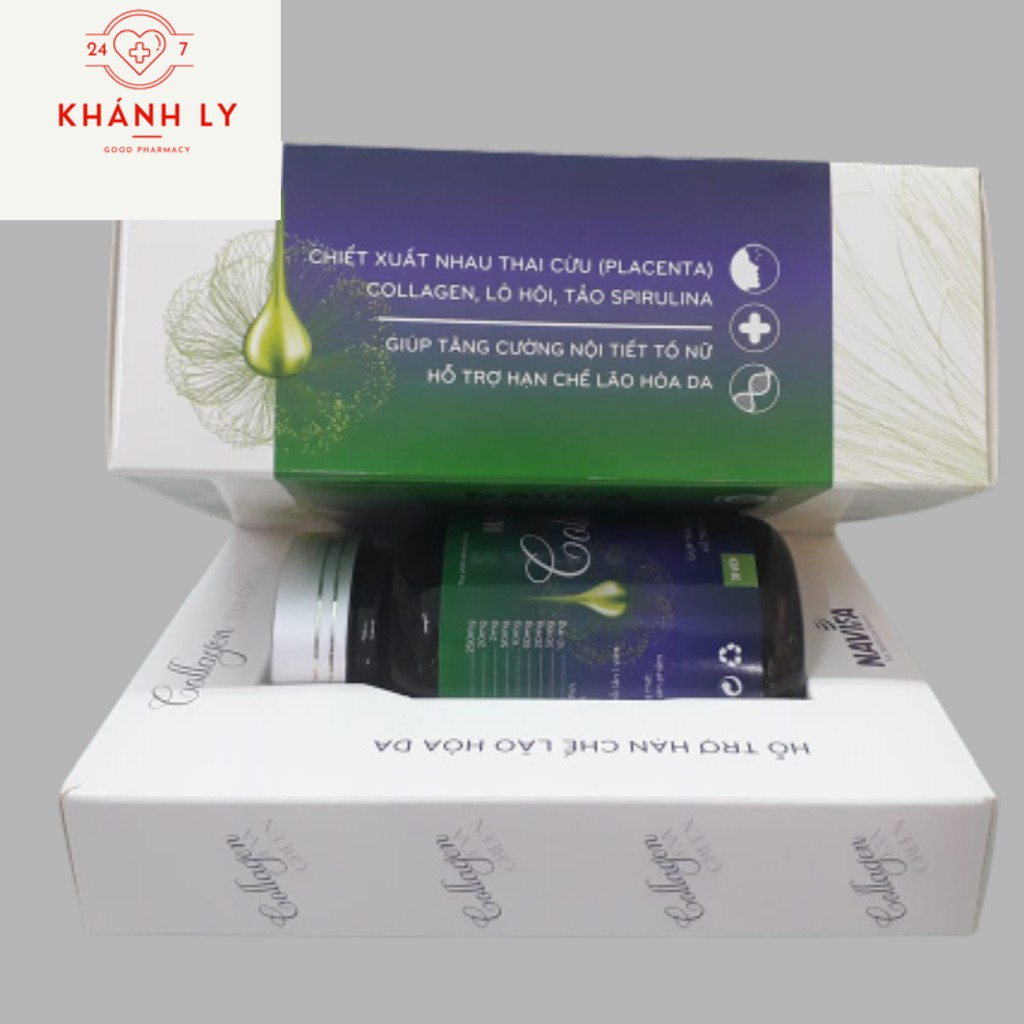 Mua 1 +1 Lấy đánh giá 5 sao, Viên uống đẹp da Collagen ,nhau thai cừu,chống lão hóa, tăng cường nội tiết tố, chính hãng