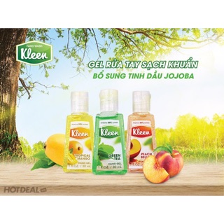 Gel rửa tay khô KLEEN chai 60ml [Hàng có sẵn]