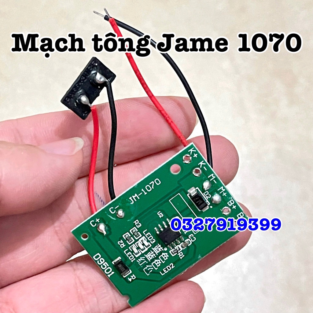 ✅ Mạch tông đơ thay JAME 1070 , Kemei - mạch thay cho tông đơ