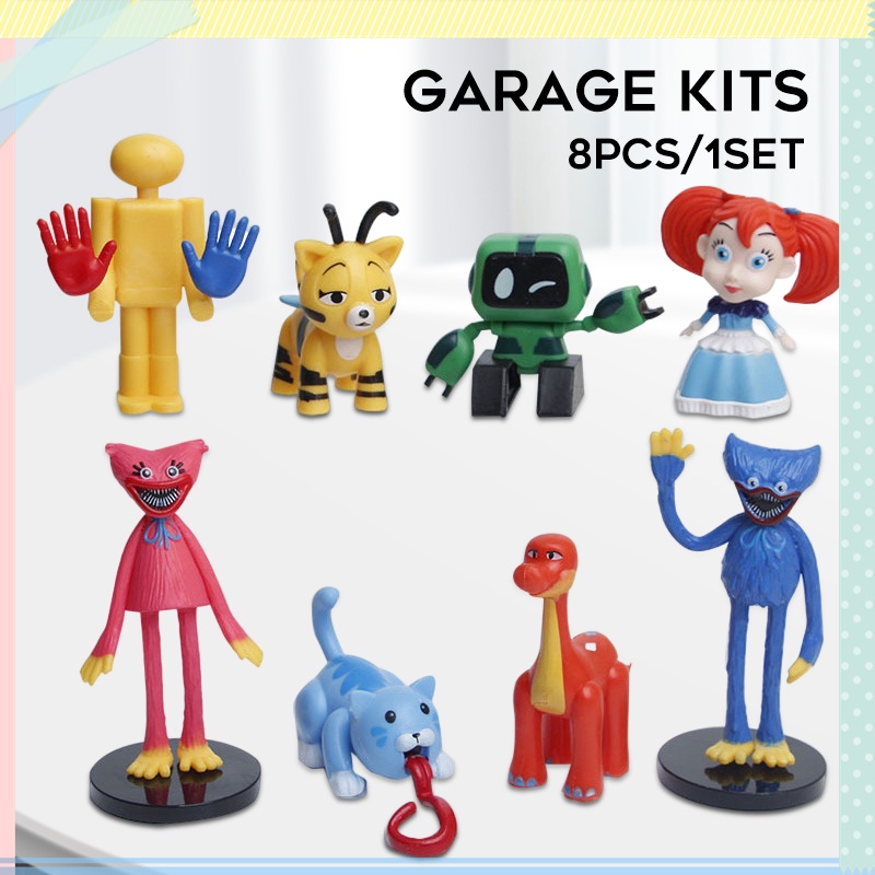 Set 8 Mô Hình Nhân Vật Phim Hoạt Hình Poppy Playtime Dễ Thương