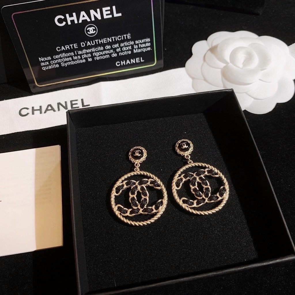 Hoa Tai Mạ Bạc 925 Hình Chữ C Sang Trọng Dành Cho Nữ