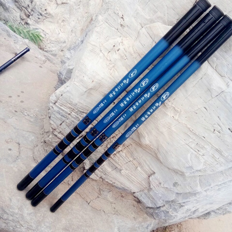 Cần câu tay, cần đơn thu gọn 64cm câu đơn rô phi, chép trắm trôi diếc giải trí - Nhãn hiệu Hàn Quốc