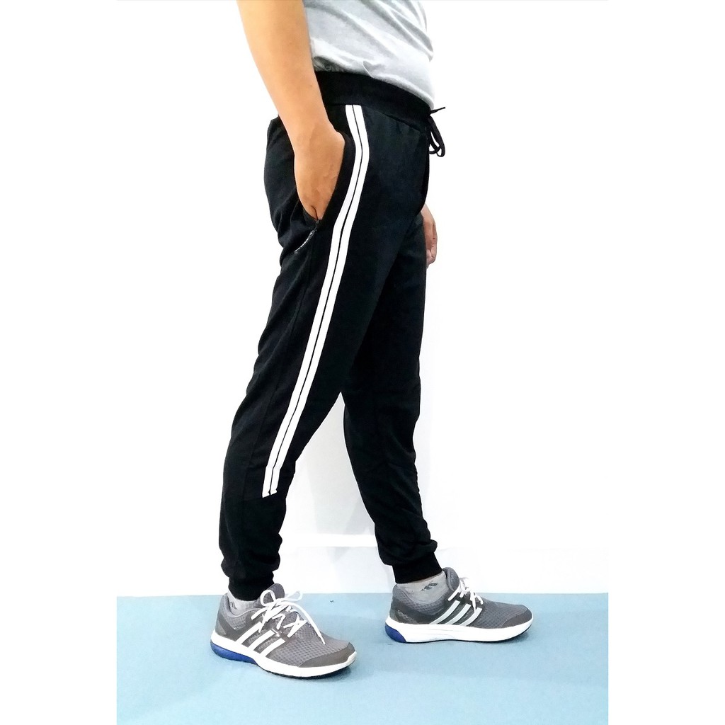 (HÀNG SHOP) QUẦN JOGGER NAM NỮ CAO CẤP, QUẦN DÀI NAM NỮ- 2 SỌC, TÚI KHÓA KÉO, HÀNG VN (ẢNH THẬT)