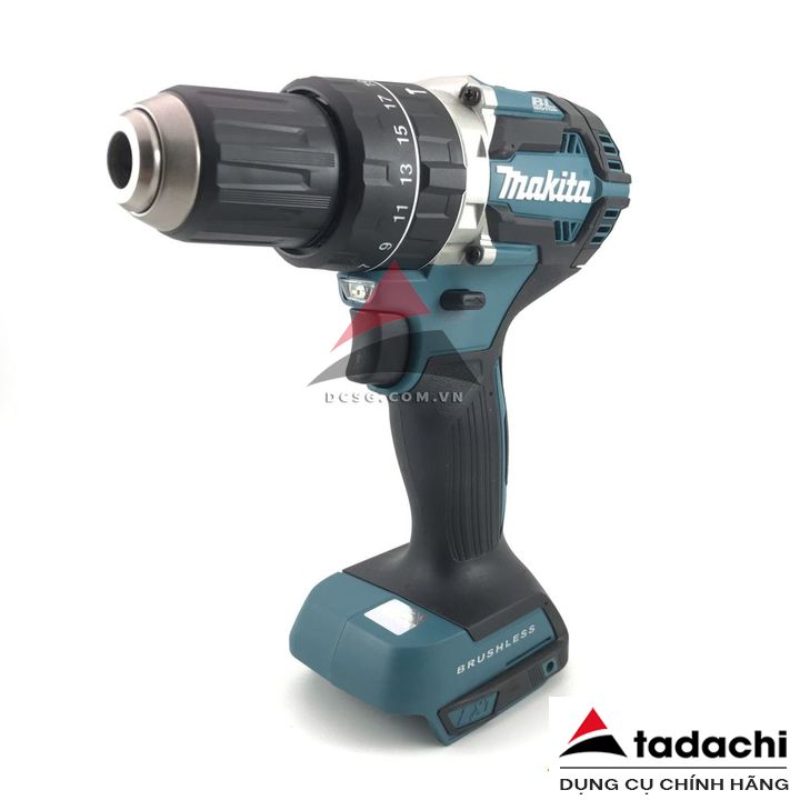 Máy khoan búa, vặn vít dùng pin 18V Makita DHP484Z (không pin sạc) | Tadachi