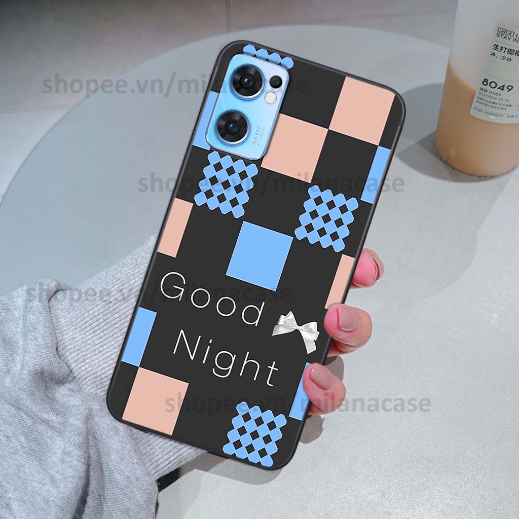 Ốp Oppo Reno7 / Reno7 Z 5G / Reno 7 caro họa tiết nhiều màu sắc siêu đẹp thời trang cá tính