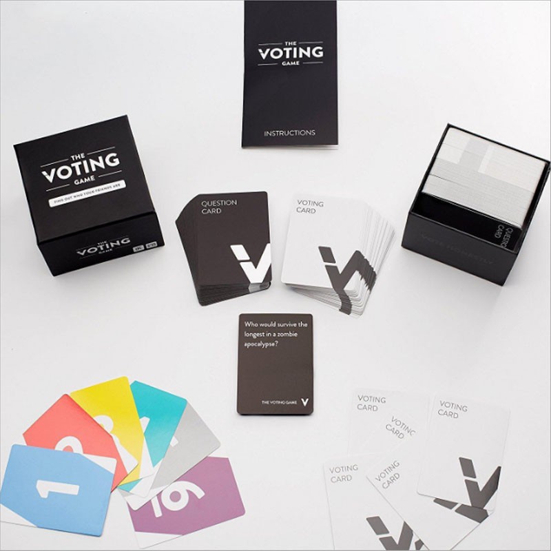 Bộ Thẻ Trò Chơi The Voting Vui Nhộn