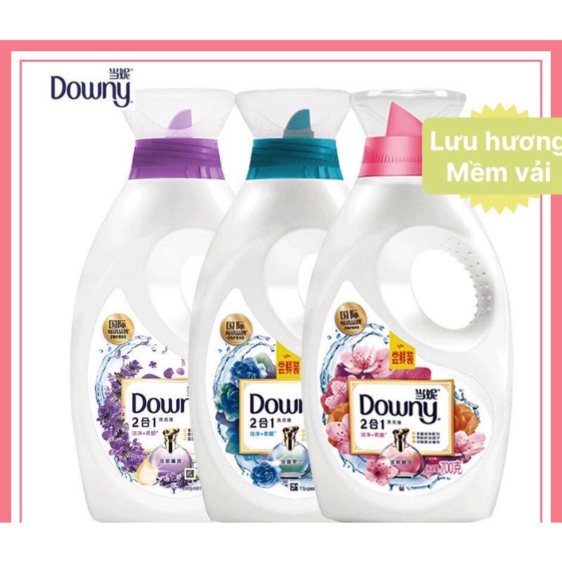 NƯỚC GIẶT XẢ DOWNY ĐẬM ĐẶC 2in1 LƯU HƯƠNG HOA