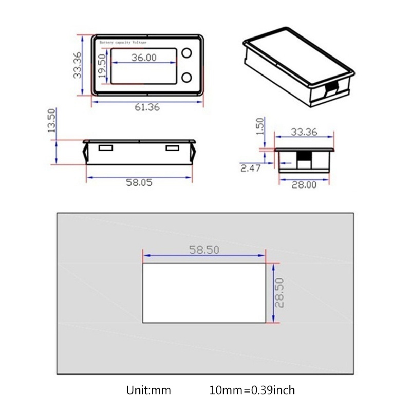 Thiết Bị Kiểm Tra Dung Lượng Pin Lithium Chống Thấm Nước 12V 24V 48V 72V