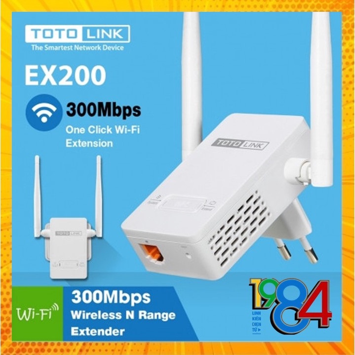 BỘ KHUẾCH ĐẠI WIFI TOTO LINK EX200
