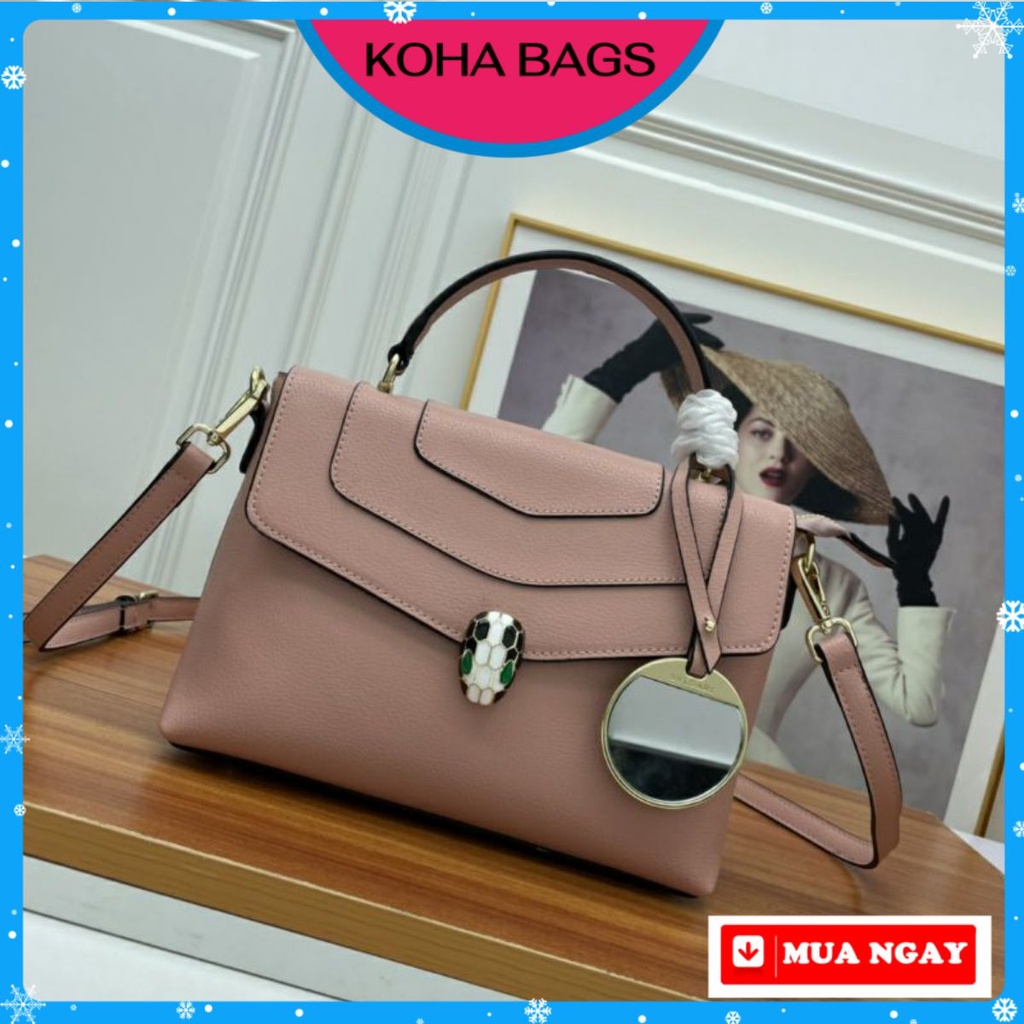Túi khoác vai xách tay đeo chéo đầu rồng sang trọng hàng hiệu KOHA BAGS Fullbox size 27x18x11 cm VV.C40.2016
