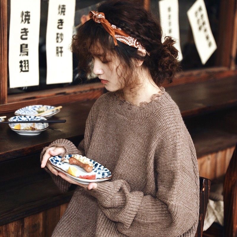 Áo len vintage - Hàng sẵn