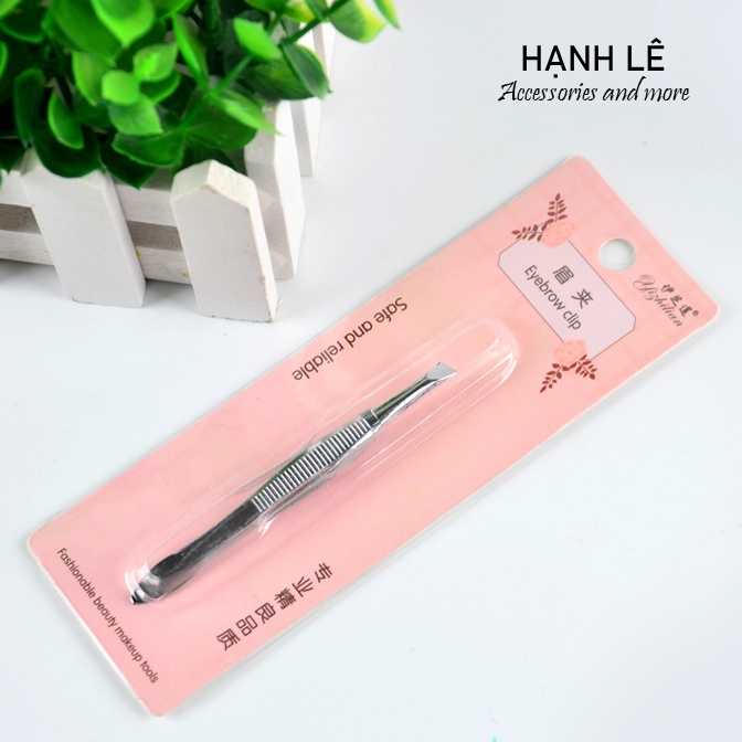 Nhíp nhổ lông nách, lông mày, nhổ râu bằng inox không gỉ