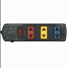 Ổ cắm điện LIOA, 3 ổ cắm, có công tắc, dây dài 3m, ~2000W, mã: 3S