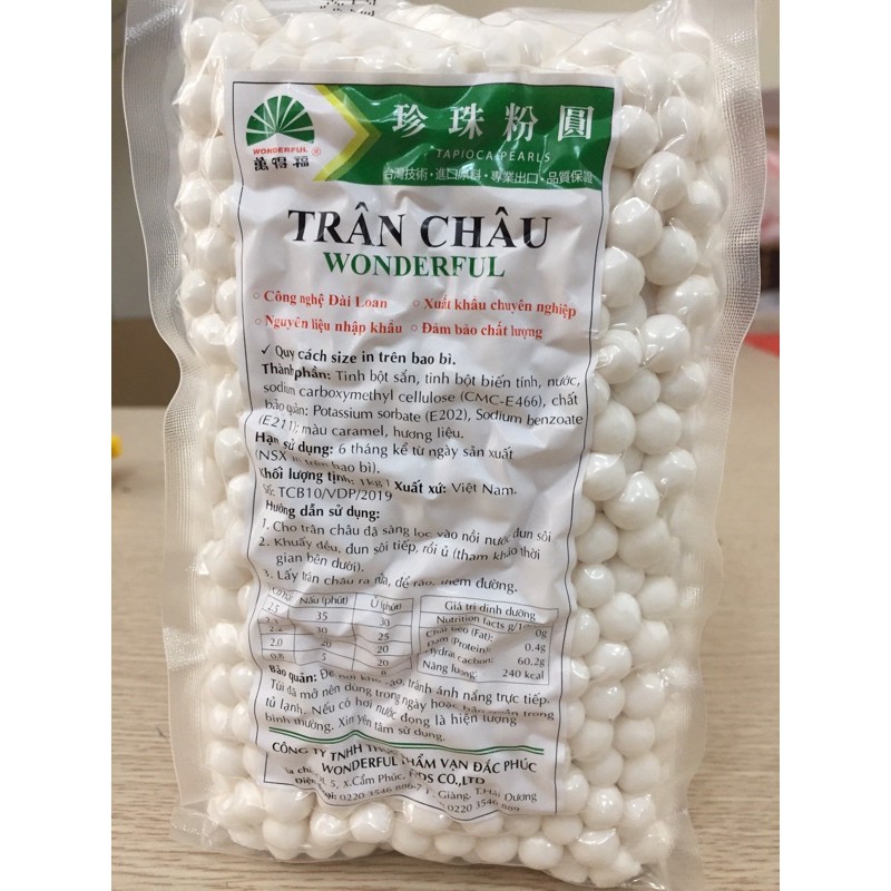 Trân châu Wonderful trắng 1kg