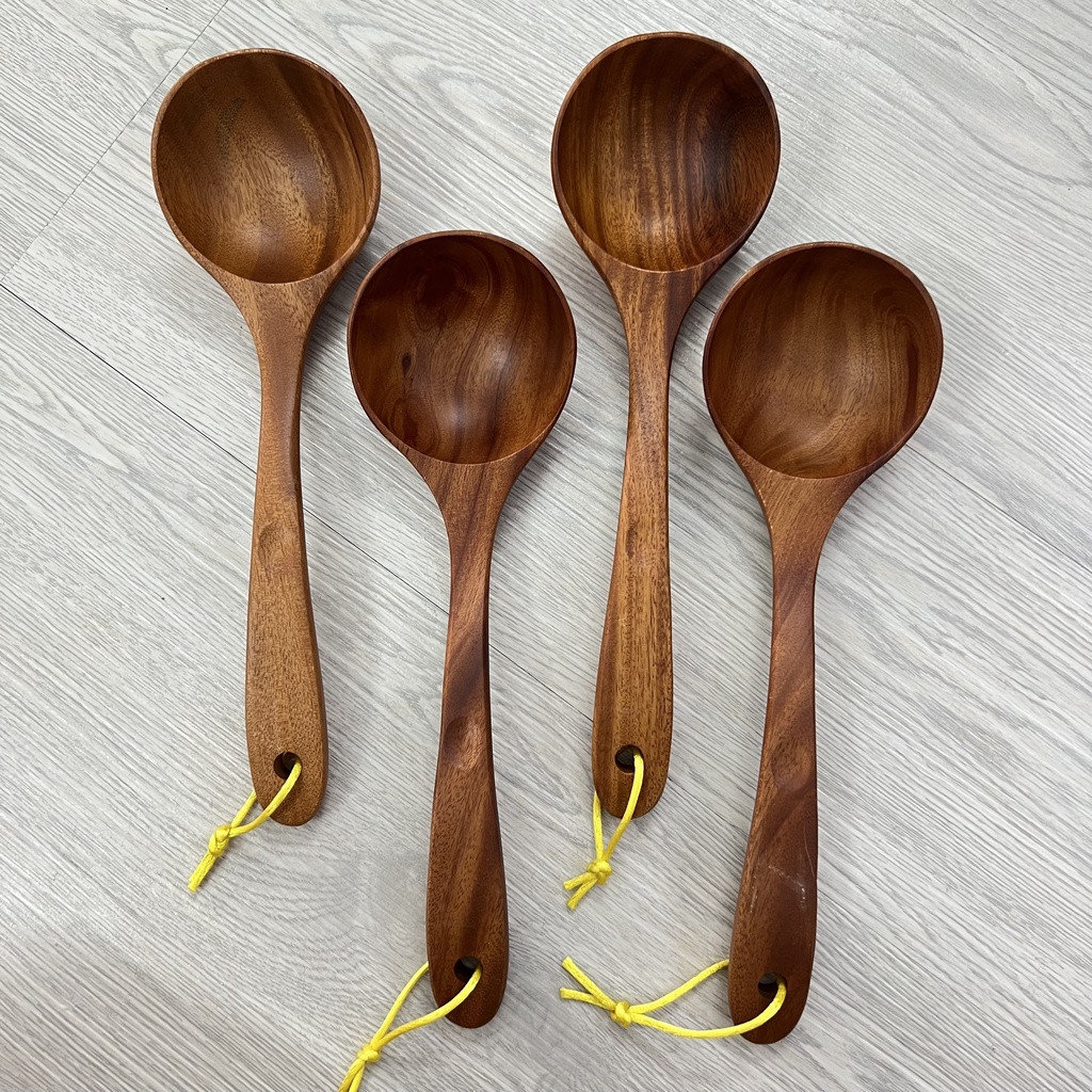 Vá Gỗ Múc Canh dùng Cho Nồi Chống Dính an toàn và sạch sẽ 27*8*3cm
