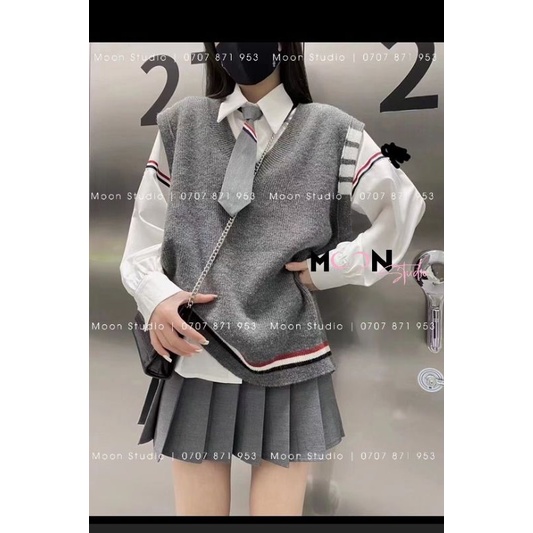 Set Áo và chân váy học sinh Thorm