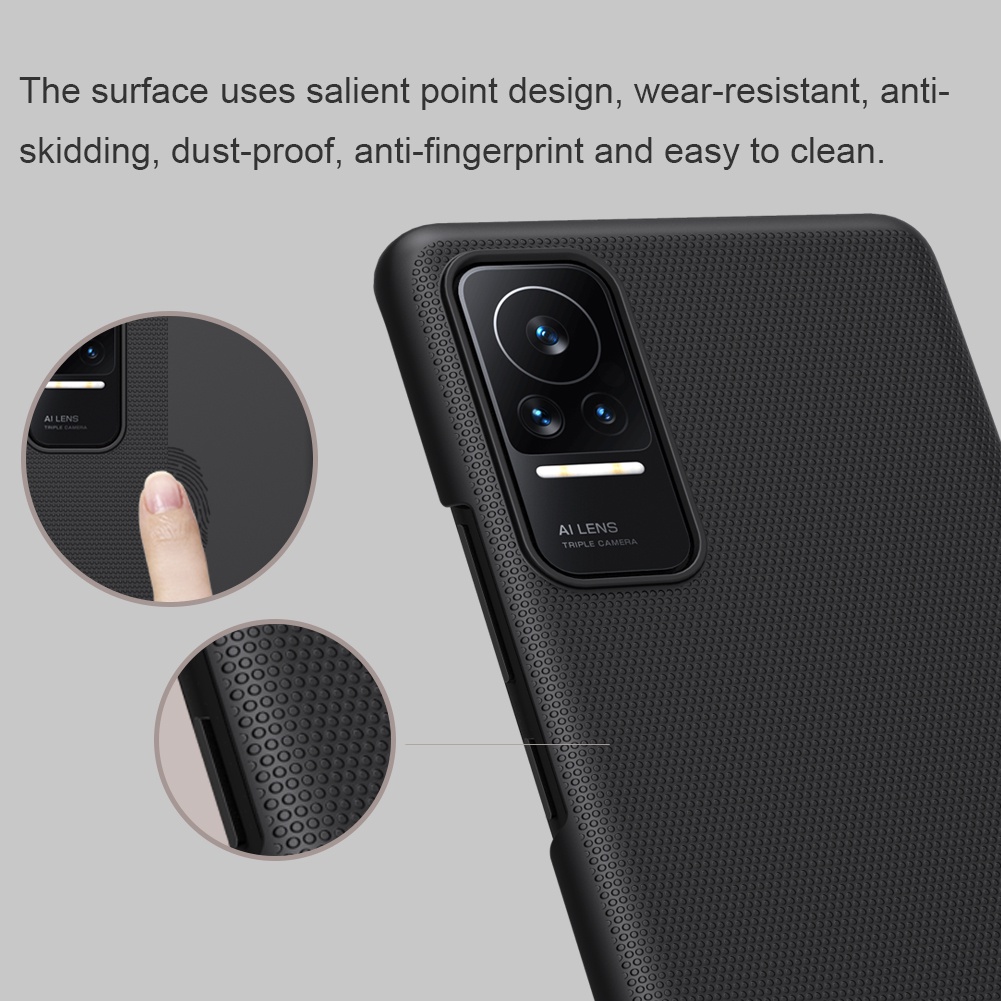 Ốp Điện Thoại Nillkin Bằng PC Cứng Nhám Chống Sốc Cho Xiaomi Mi Civi/Xiaomi Civi 1S
