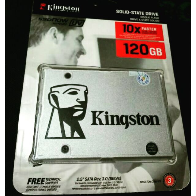 SSD Kingston 120Gb UV400 chính hãng FPT | WebRaoVat - webraovat.net.vn