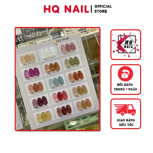 Set sơn thạch 15 màu cực đẹp