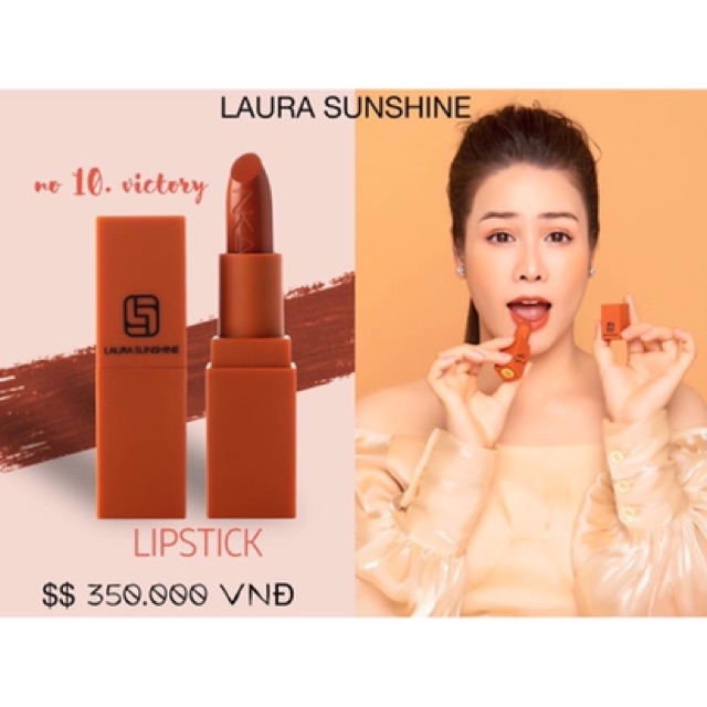 [Kèm Quà] Son LAURA SUNSHINE LIPSTICK NHẬT KIM ANH | BigBuy360 - bigbuy360.vn