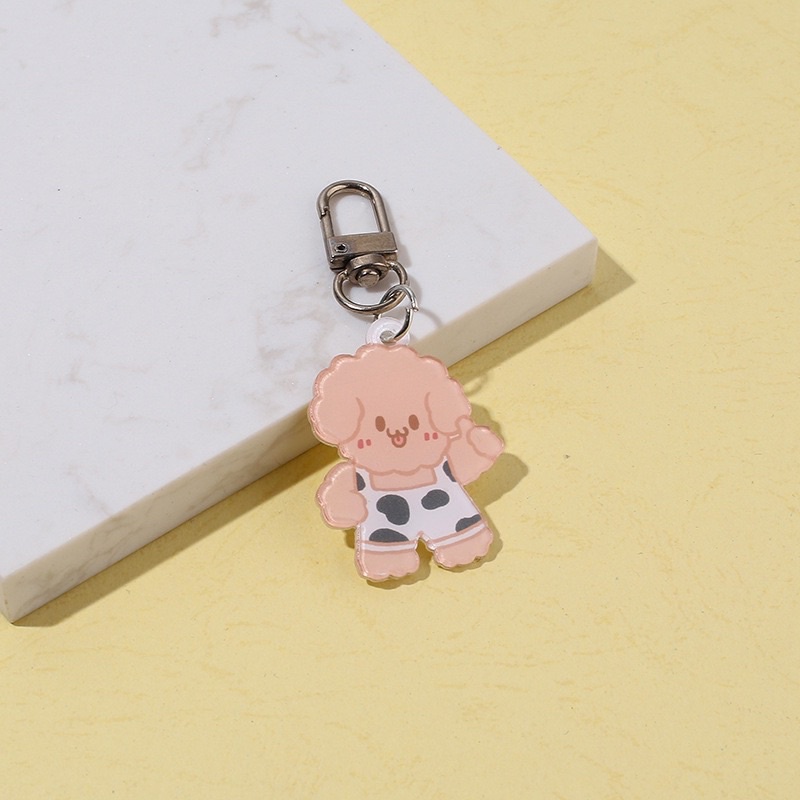 Móc Khóa Acrylic Họa Tiết Hoạt Hình Dễ Thương