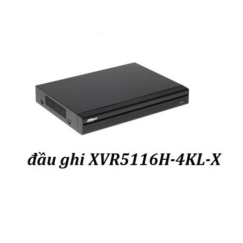 Đầu ghi hình HDCVI/TVI/AHD và IP 16 kênh DAHUA XVR5116H-4KL-X