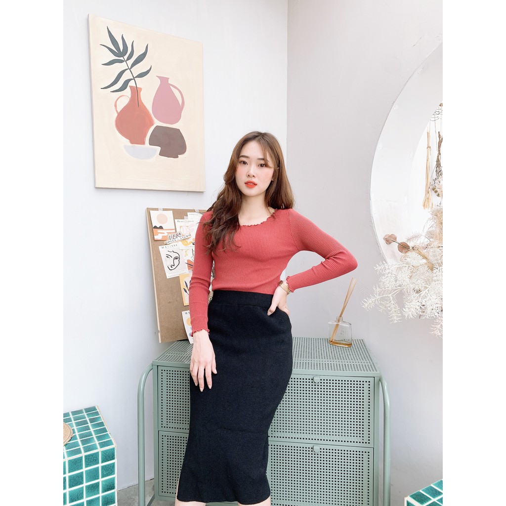 Áo len cuốn bèo Hàn Quốc 💘𝗙𝗿𝗲𝗲𝗦𝗵𝗶𝗽 💘 bảng màu siêu Ngọt Ngào 𝐿𝑒𝑛 𝑙𝑜̂𝑛𝑔 𝑐𝑢̛̀𝑢 💘🌺 | BigBuy360 - bigbuy360.vn