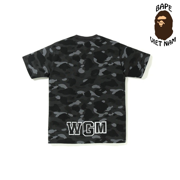 Tee Bape Shark, Áo thun Bape Cá mập, Áo phông Bape Cá ngáo 5 màu Camo Bape VN ⬲