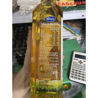 Dầu ăn Gạo Lứt Simply 1L