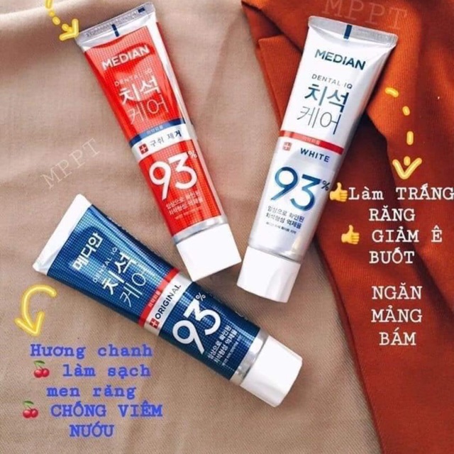 Kem đánh răng Median 93%