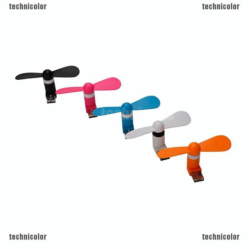 Quạt Mini Làm Mát Không Ồn Cho Điện Thoại Android