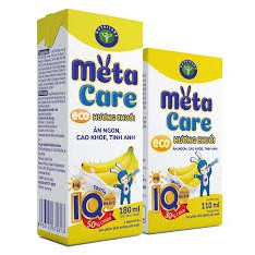 Sữa pha sẵn Metacare Eco loại 180ml thùng 48 hộp