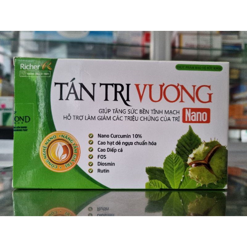 Viên Uống Tán Trĩ Vương Nano