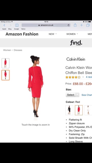 Đầm C.K dư xịn