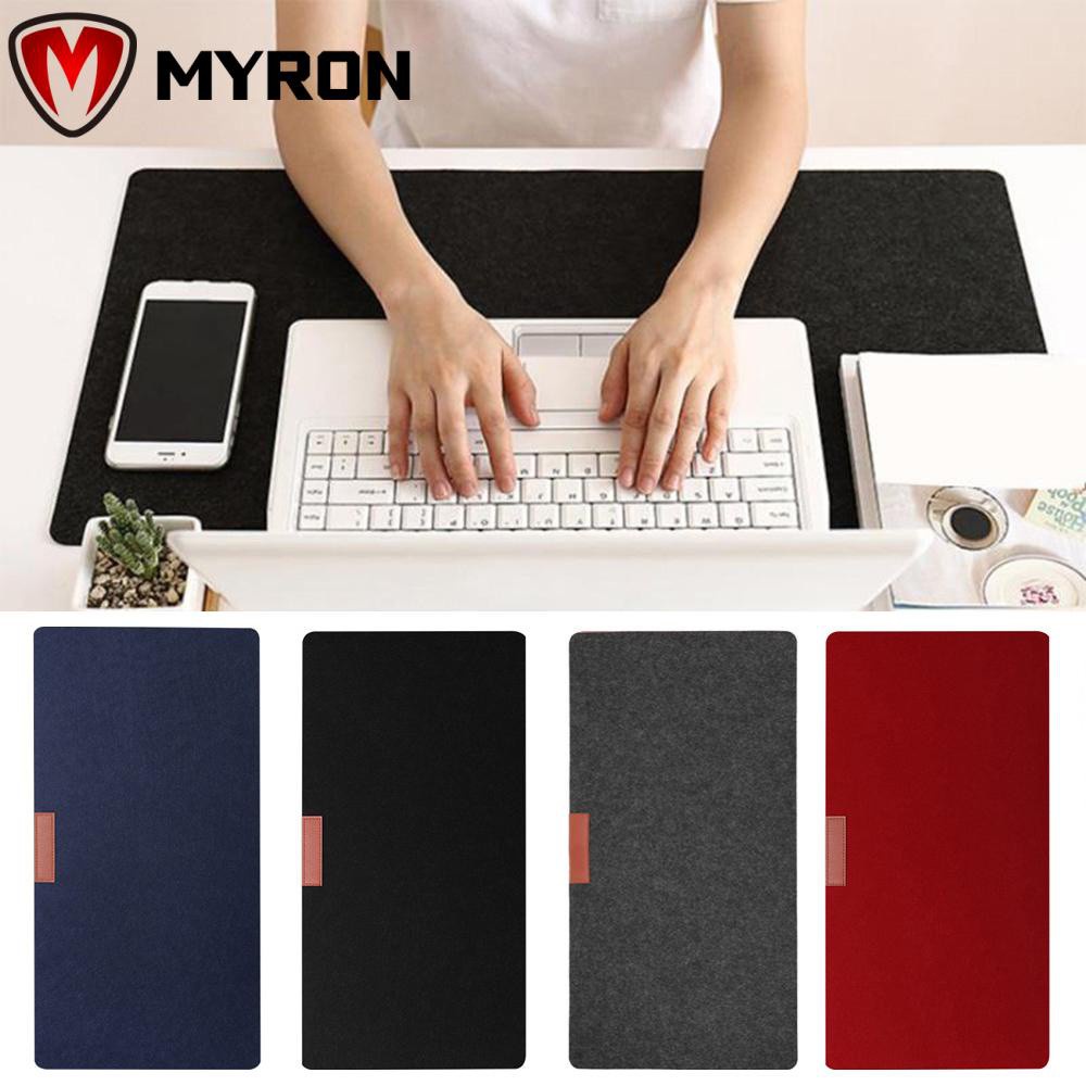 MYRON Modern Mouse Pad Office Keyboard Mice Mat Desk Mat Table Wool Felt Colorful Large Computer Soft Laptop Cushion/Multicolor