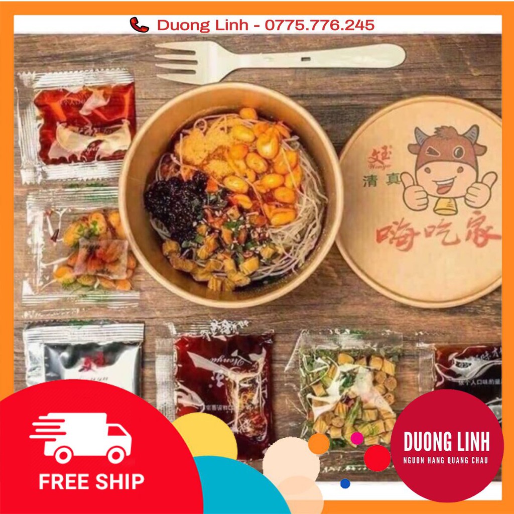 🌈[RẺ VÔ ĐỊCH] 🔥 Miến Trùng Khánh 01 thùng 06 hộp ⚡⚡⚡