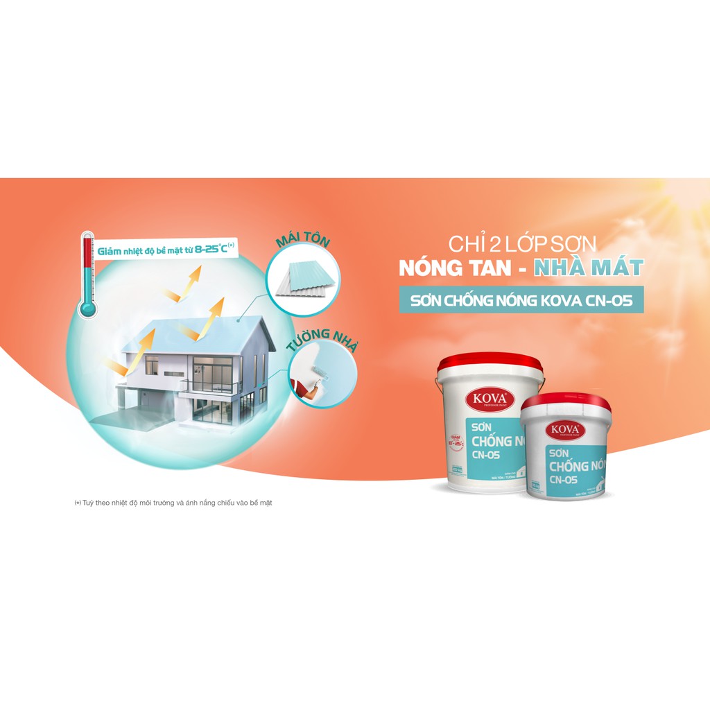 Sơn Chống nóng CN-05 KOVA 5Kg