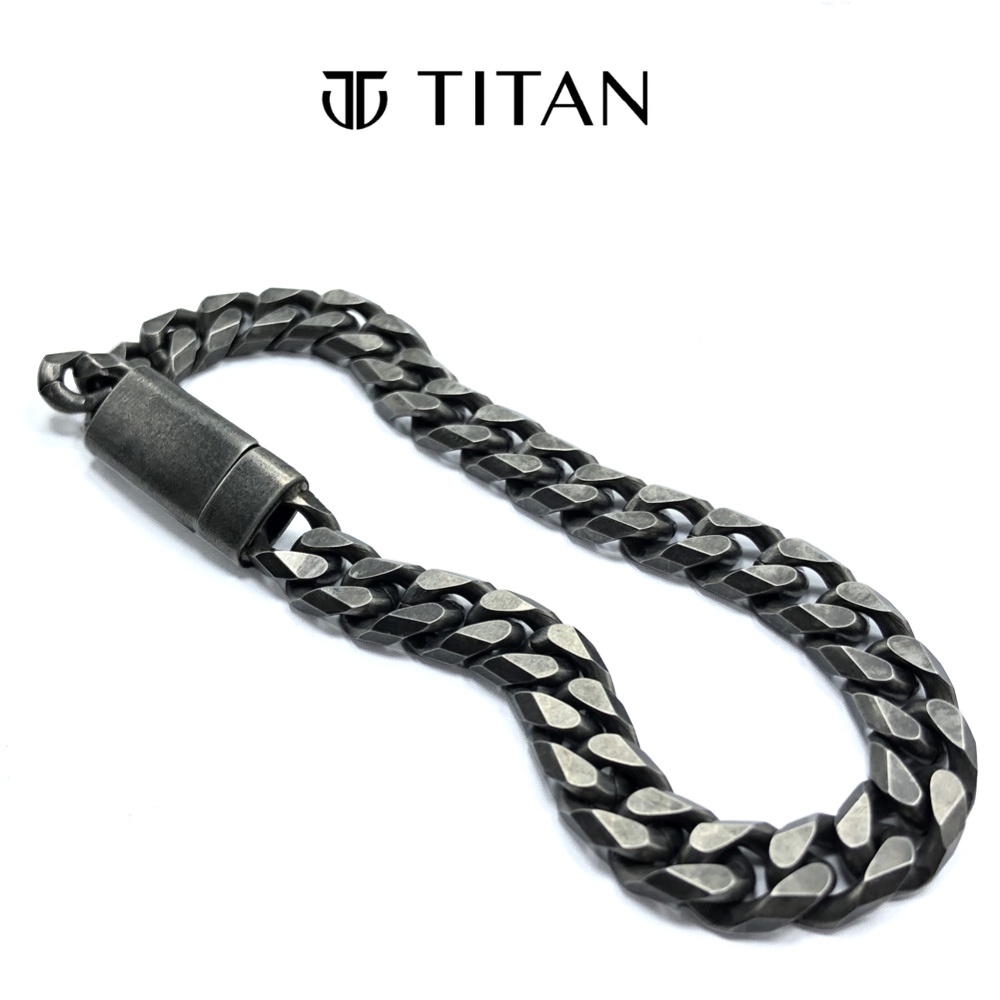 Lắc tay nam bụi bặm cá tính Khắc Tên nam châm, Vòng tay thời trang unisex TITAN màu bạc 925 không gỉ, quà nữ tặng nam