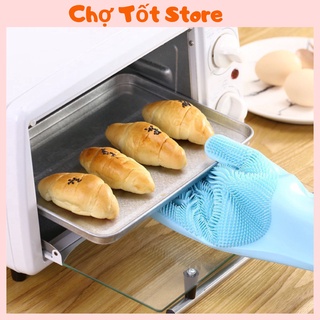 Găng tay silicon rửa bát tạo bọt ( 1 đôi) 2398 Chợ Tốt Store