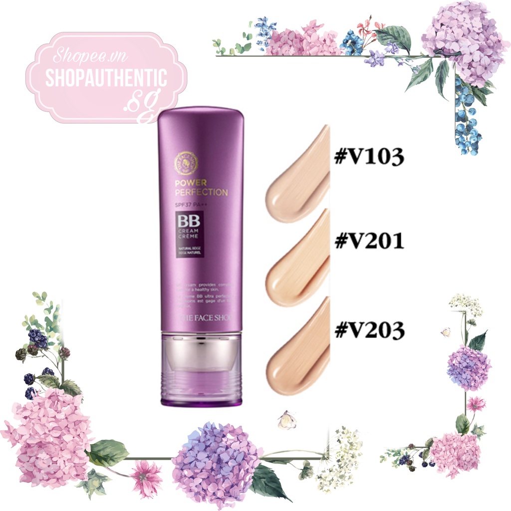 Kem Trang Điểm TheFaceShop The Face Shop Power Perfection Bb Cream V103 40g