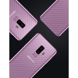 Samsung A8s A9 2018 A8 A9 star J7 Prime J4 J5 J6 J7 Pro J8 Plus 2016 Carbon Fiber Back Film Phone Protector