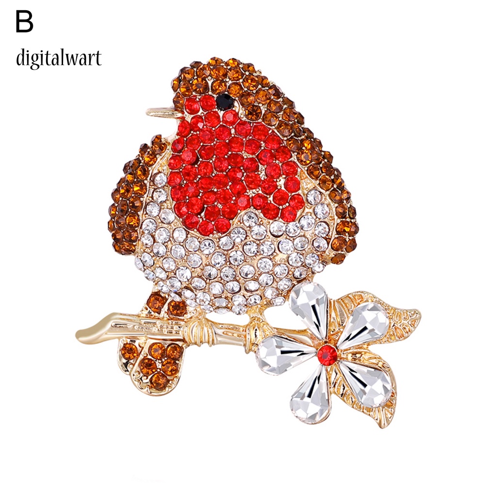 Kỹ Thuật Số| Trâm Cài Áo Hình Hoa Đính Đá Sáng Tạo