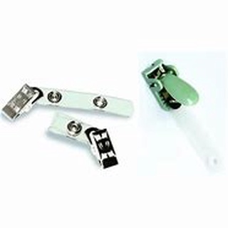 Combo 5 kẹp bảng tên sắt nhựa