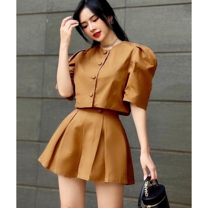 Set sơmi nút bọc bigsize