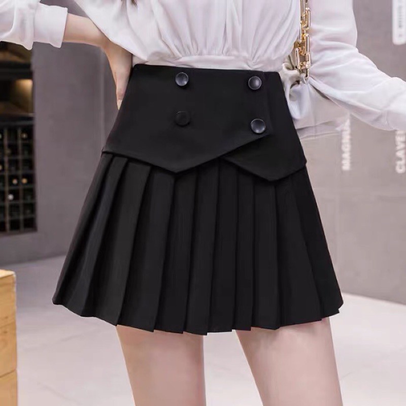 HOT 🌺FREE SHIP🌺 Chân váy xếp ly xinh có lót quần phong cách Hàn Quốc | BigBuy360 - bigbuy360.vn