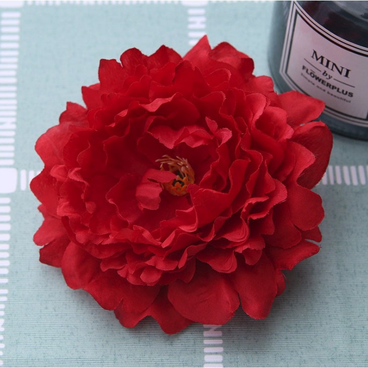 combo 104 bông mẫu đơn đỏ 11cm