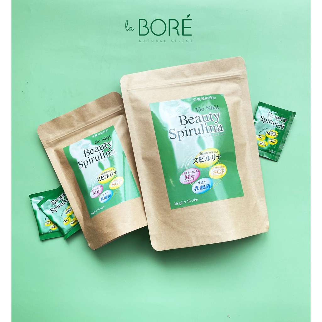 [CHÍNH HÃNG] Tảo Beauty Spirulina dạng gói