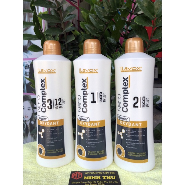 Oxy Trợ Nhuộm Siêu Dưỡng Lavox Nano Complex 1000ml
