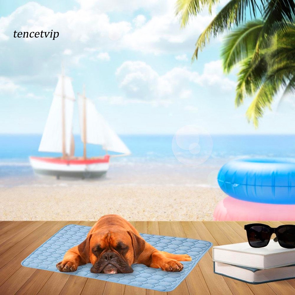 Đệm Làm Mát Thoáng Khí Có Thể Tháo Rời Cho Thú Cưng